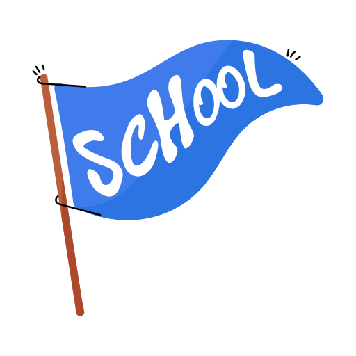 School flag icon